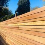 IPE fence modern - Slat variety